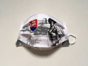 Rúško Jánošík so slovenským znakom