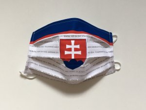Rúško slovenský hokejový dres s hymnou